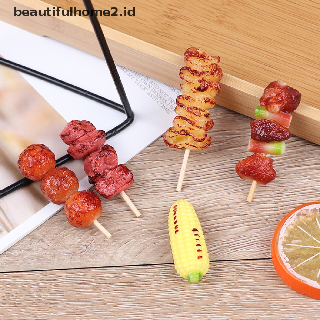 (Beautifulhome2.Id) 1pc Mainan Miniatur Bbq Untuk Dekorasi Rumah Boneka