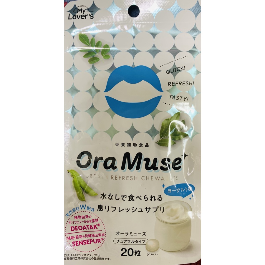 

Ora Muse Breath Refresh Chewables Japan
