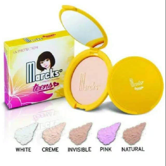 BEDAK PADAT MARCKS TEENS 12gr ORIGINAL BPOM -  MARCKS' TEEN COMPACT POWDER