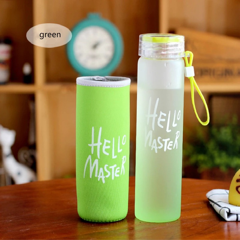 Water Bottle Hello Master / Botol Minum 500ML Hello Master No Punch