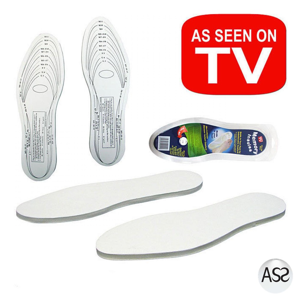 ASS Shop - Sol Sepatu Memory Foam 1 Pasang - L3