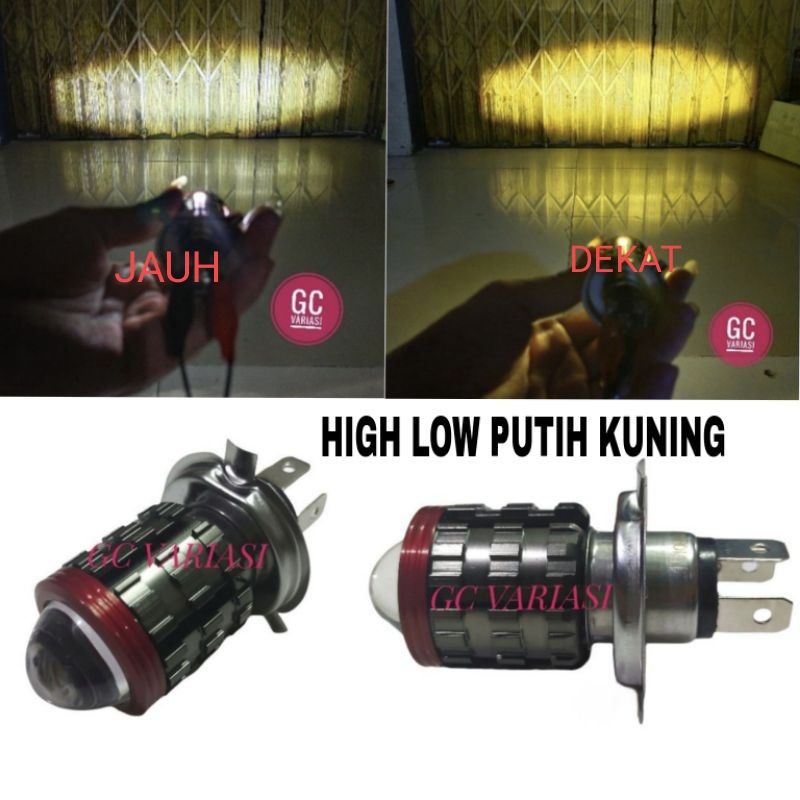 LAMPU UTAMA MOTOR H4 LASER/LAMPU LED MOTOR DEPAN H4 LASER HI/LO AC DC 8W-24Watt 9-80V 1THOUSAND/LAMPU LED H4 UTAMA MOTOR VIXION DLL/LED DEPAN MOTOR SOKET H4 LASER HI LO/LAMPU SOKET H4 LED LASER UNTUK SEMUA MOTOR SOKET H4-2