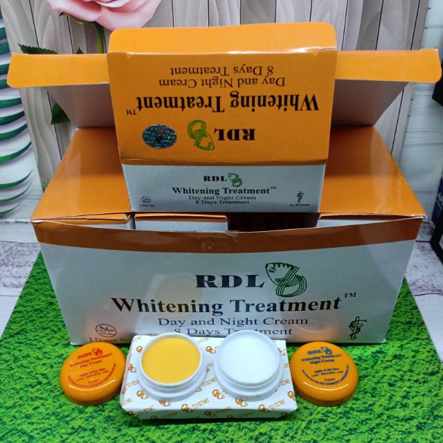 (12 pcs) CREAM RDL 8 HARI WHITENING TREATHMENT