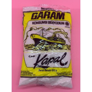 

bumbu masakan Garam Cap Kapal 250gram