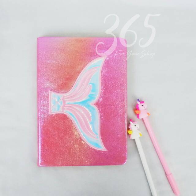 Note book/Diary Sequin A5 MERMAID