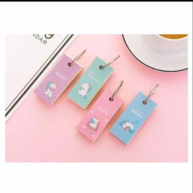 Mini Notebook Unicorn