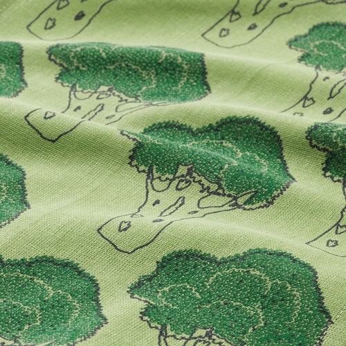 TORVFLY Lap dapur berpola hijau 30x40 cm
