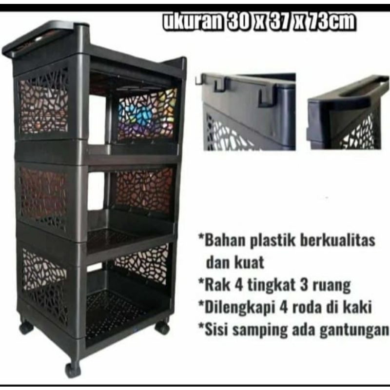 rak yoyo 4 susun rak susun serbaguna