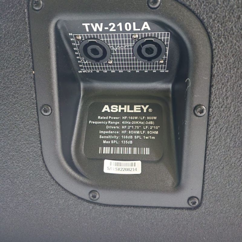 TERBARU!!!!!!!! SPEAKER ASHLEY LINE ARRAY TW 210LA Original Passive