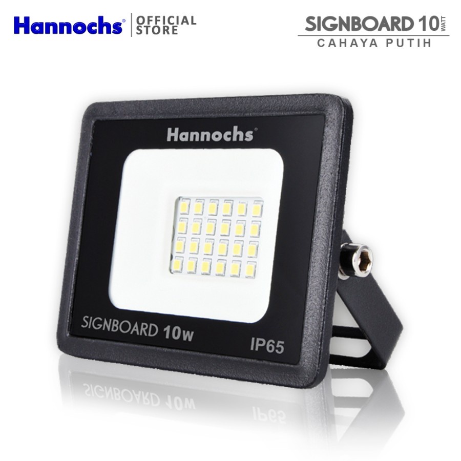 Hannochs LED Flood Light Signboard 10 watt CDL - Putih