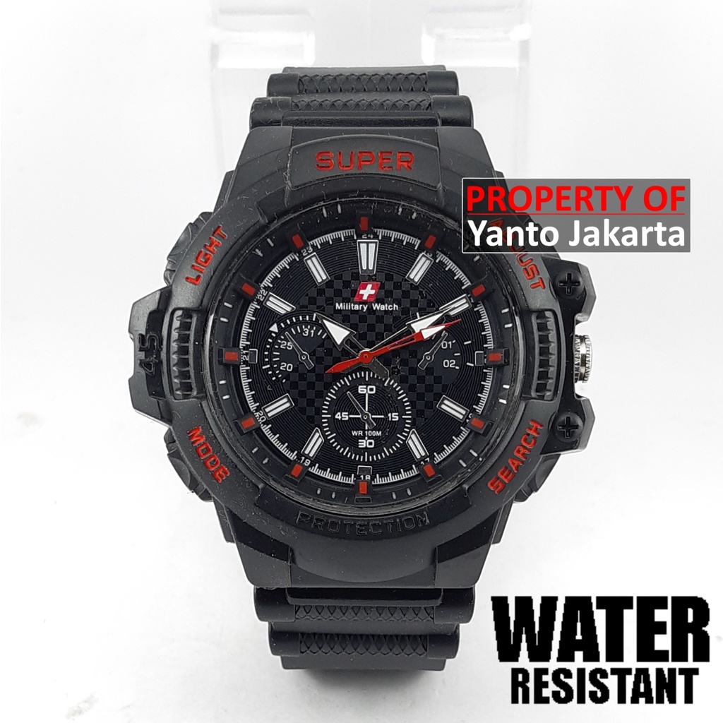 JAM TANGAN PRIA ANTI AIR SPORT MILITARY