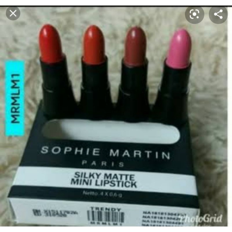 lipstick mini matte sophie paris promo