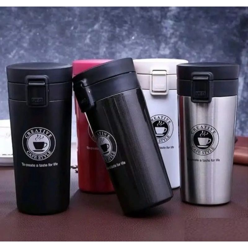 THERMOS COFFEE/TERMOS KOPI/THERMOS COFFEE KOPI AND TEA CUP TERMOS MUG STAINLESS ANTI KARAT TAHAN PANAS/TERMOS AIR PANAS