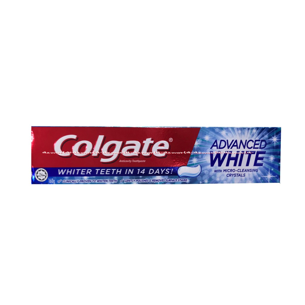 Colgate Advanced White 100gr Whiter Teeth 14 days Odol Pasta Gigi Pemutih Gigi
