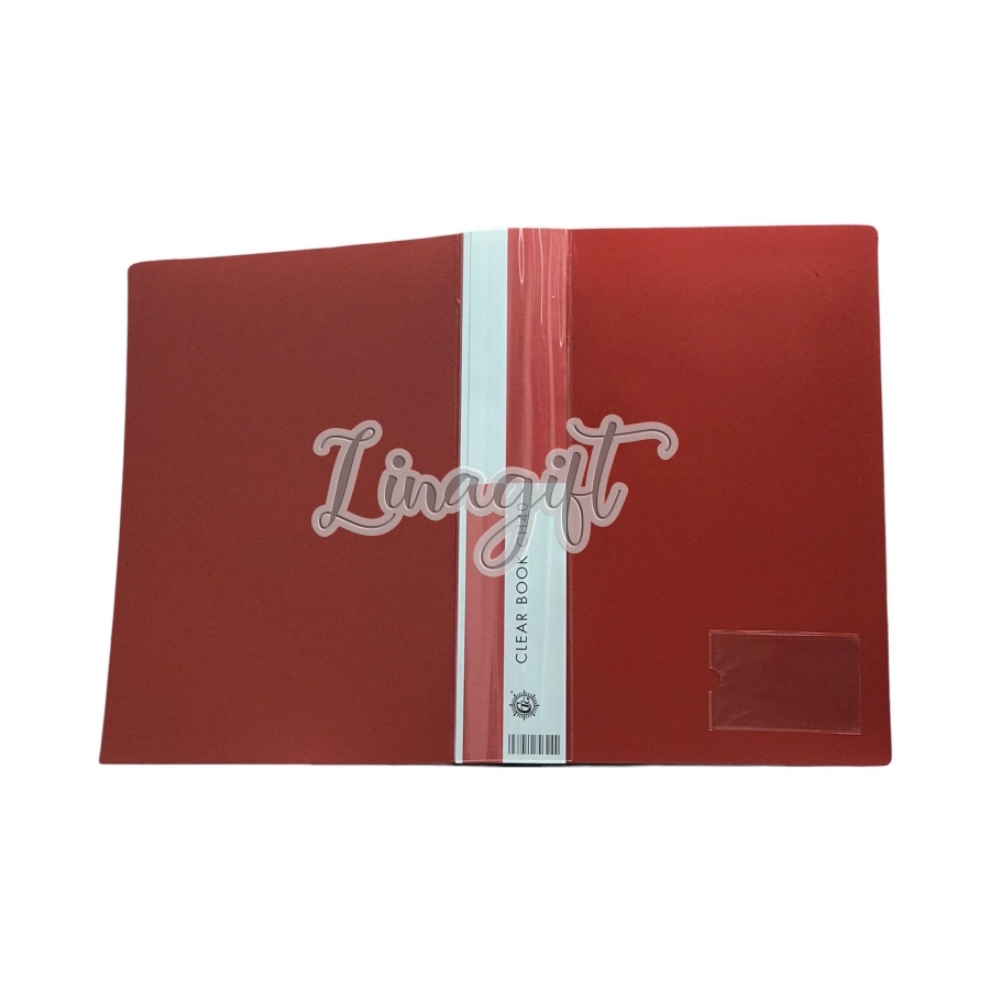 MAP CLEAR BOOK CH40-CTG FOLIO WARNA GREEN BLUE RED YELLOW GOLD BLACK