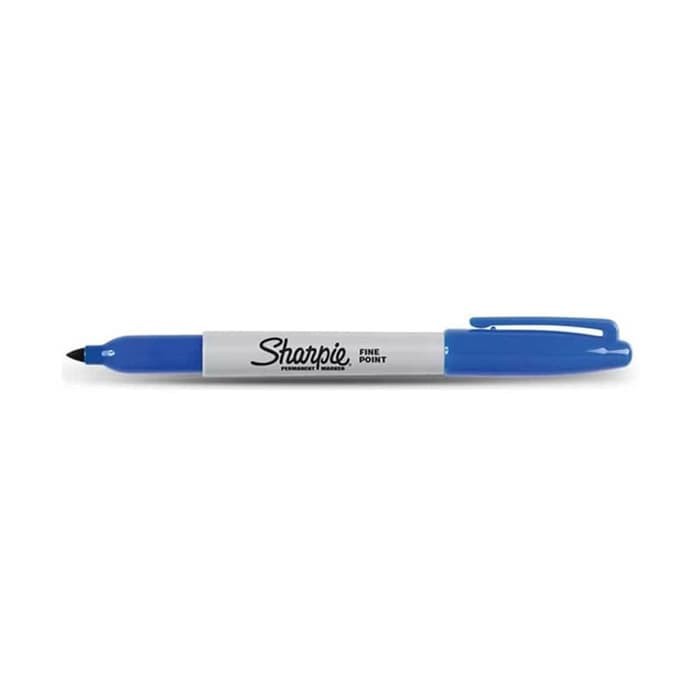 

Sharpie Fine Point Permanent Marker - Blue - Satuan