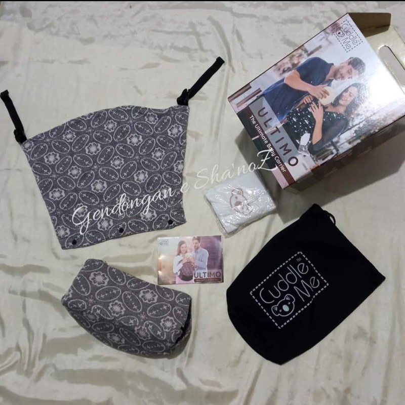 PL CuddleMe WCSSC Kawung Monochrome