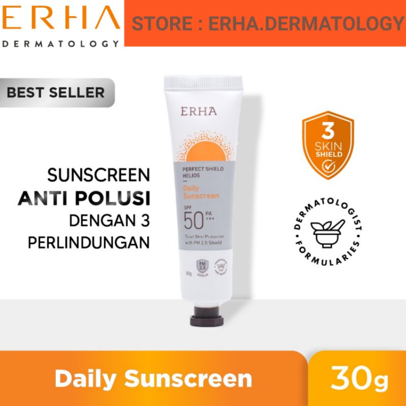 ERHA HELIOS / SUNSCREEN HELIOS DAILY / ERHA PERFECT SHIELD HELIOS SPF50/PA+++ / SUNBLOCK ERHA / SUNS