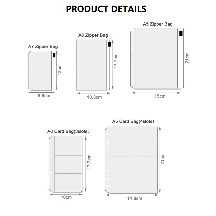 [THE UNIVERSE] Ziplock Binder A5 A6 Cardbag Photocard Binder - ST010