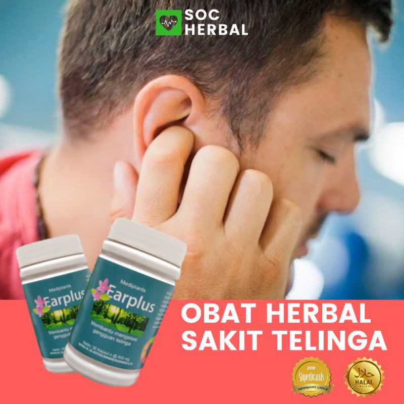 EARPLUS Obat Herbal Penyakit dan Gangguan Telinga