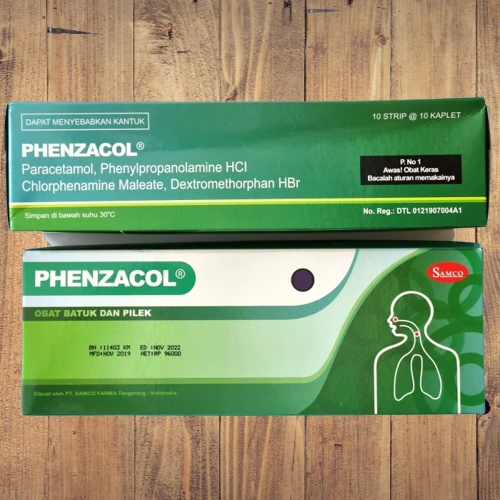 PHENZACOL TABLET PER BOX'S ISI 10 STRIP
