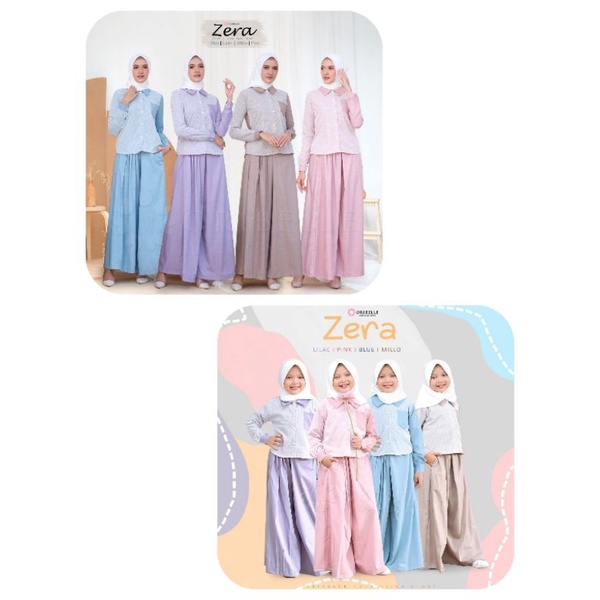 SETELAN CELANA MOM &amp; KIDS ZERA BY ORIBELLE