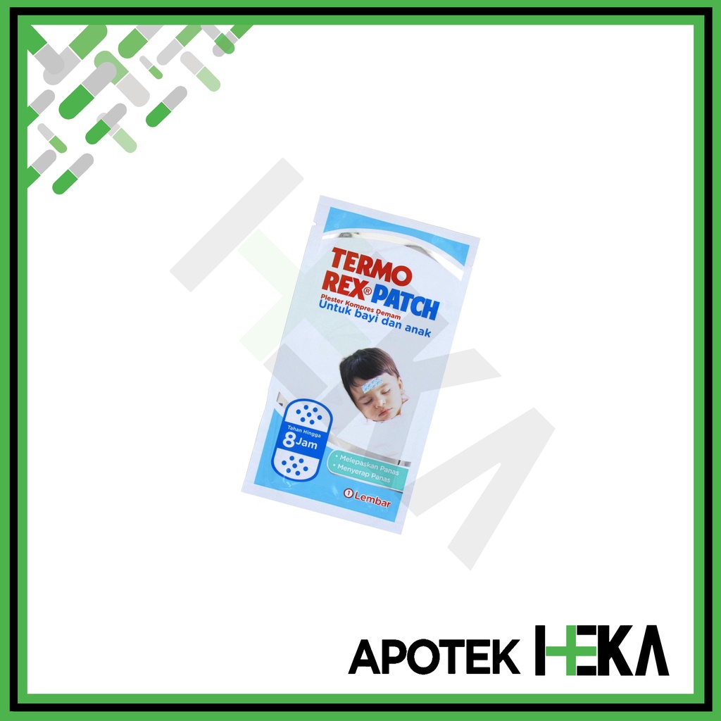 Termorex Patch - Plaster Kompres Demam Anak Sachet (SEMARANG)