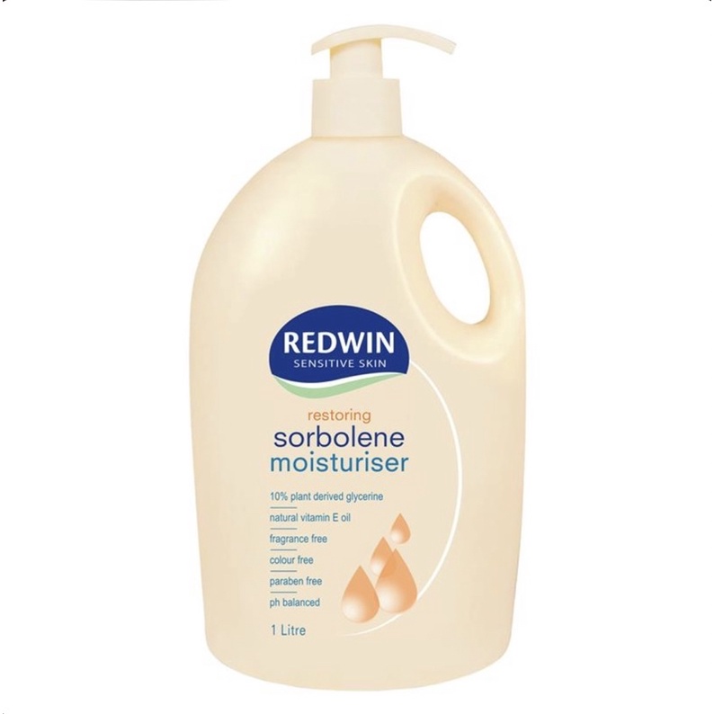 Redwin Sorbolene Moisturiser with Vitamin E 1 LITER