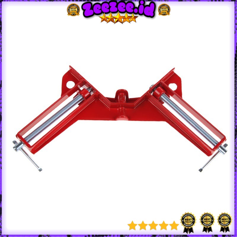 Taffware Corner Clamp Penjepit Sudut Frame Kaca Kayu Angle 90 Derajat Max Range 75mm - ZK1478100 - R