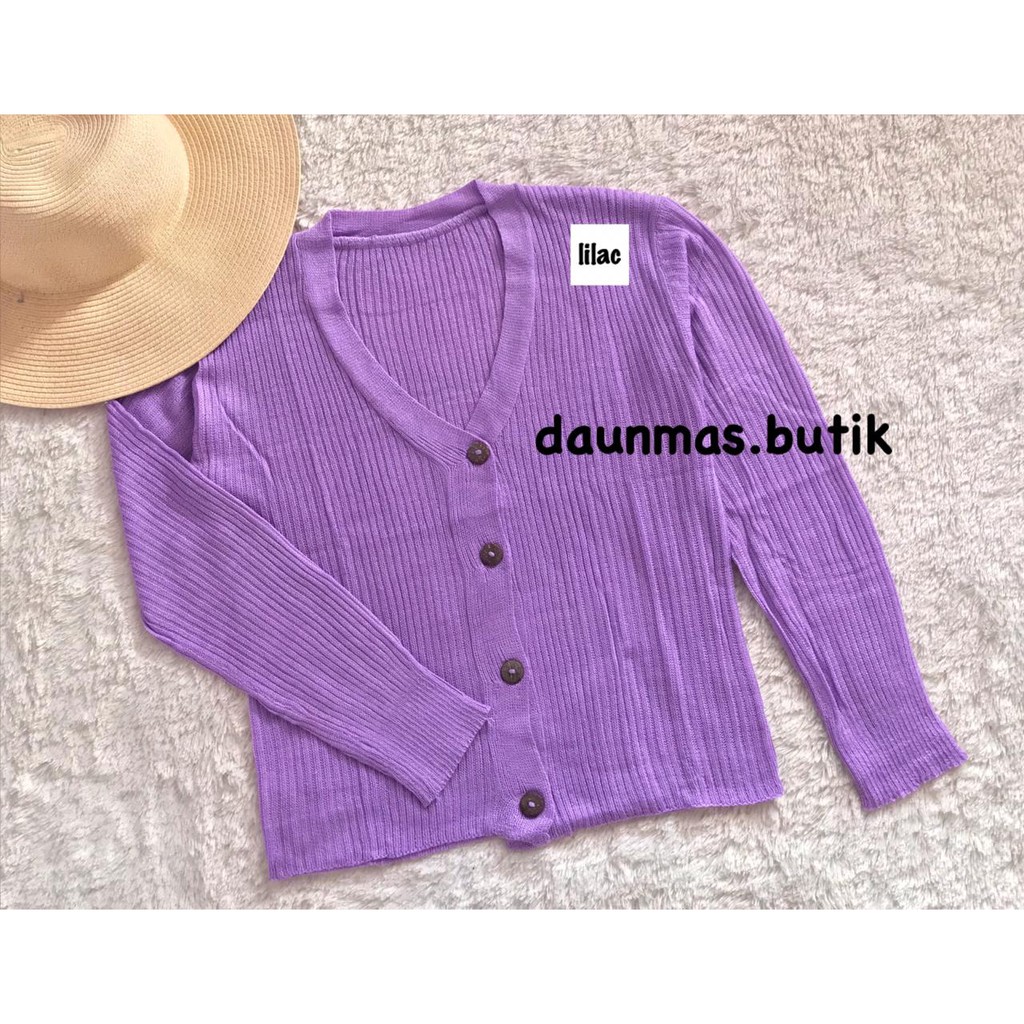 1KG MUAT 5PCS | WILLY CARDIGAN RAJUT / KARDIGAN RAJUT KANCING / CARDIGAN SELEBGRAM