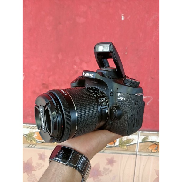 Canon 700D Fullset Mulus + Lensa STM 18-55MM + Memori 16 Gb+ Tas-4