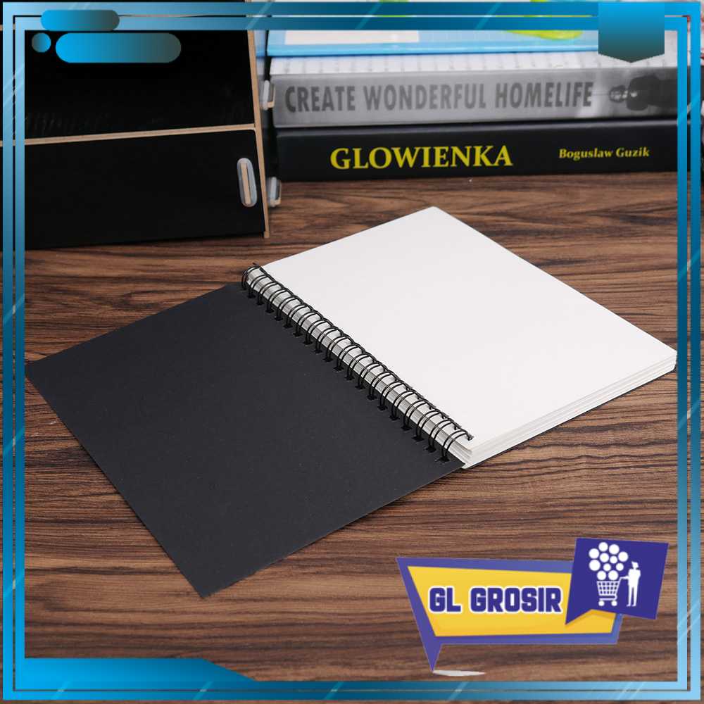 

JESJELIU Buku Diary Menggambar Sketchbook Drawing Memo Pad - BQ-N14
