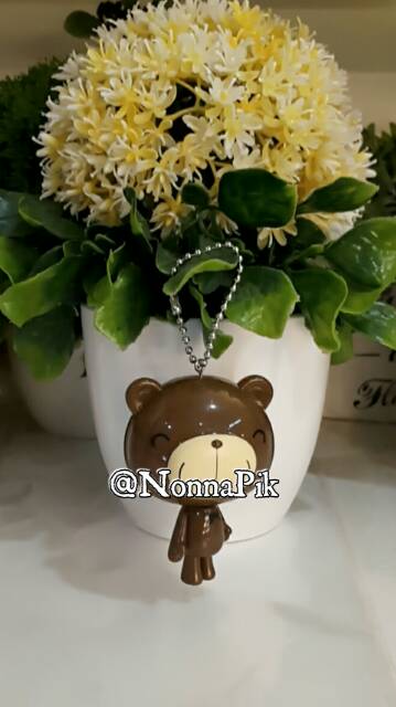 Choco Teddy Changing Face Doll Hanging Ornament