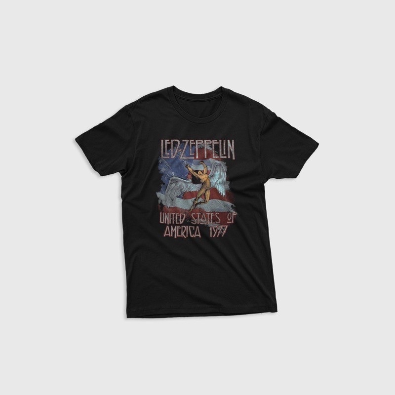 Kaos Led Zeppelin USA 1977