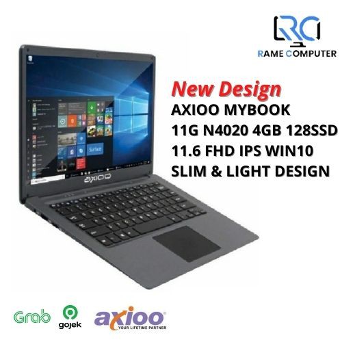 LAPTOP AXIOO MYBOOK 11G N4020 4GB 128SSD 11.6 FHD IPS WIN10