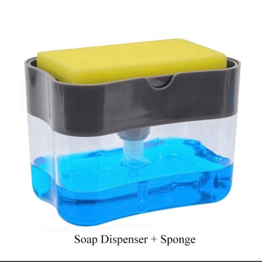 Dispenser Sabun Cuci Piring Soap Pump Holder Spons