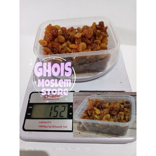 

Kismis Raisins 150 gr Anggur kering