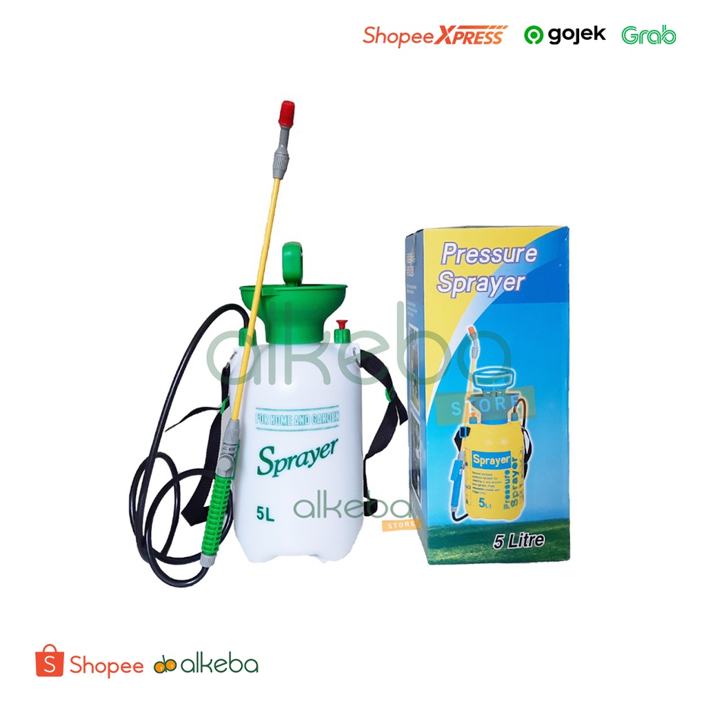 Botol Spray 5 Liter pompa / Jet Sprayer Semprot Manual desinfektan