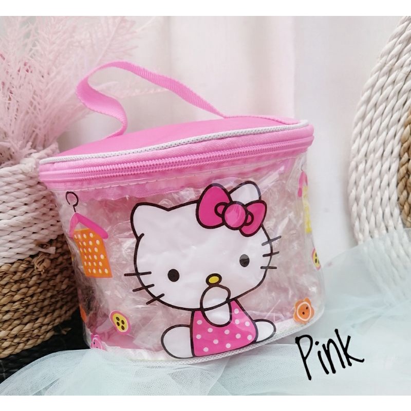 POUCH KOSMETIK MIKA BULAT KARAKTER