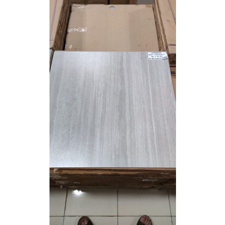 Granit Lantai Indogress Grey Corente CL 60x60 kw3