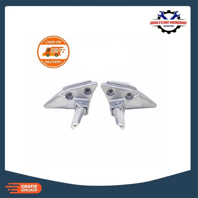 DUDUKAN STEP FOOTSTEP PIJAKAN KAKI BELAKANG SUZUKI SPIN 125 SPIN125 BAHAN TEBAL DAN KUAT BAYAR DI TE