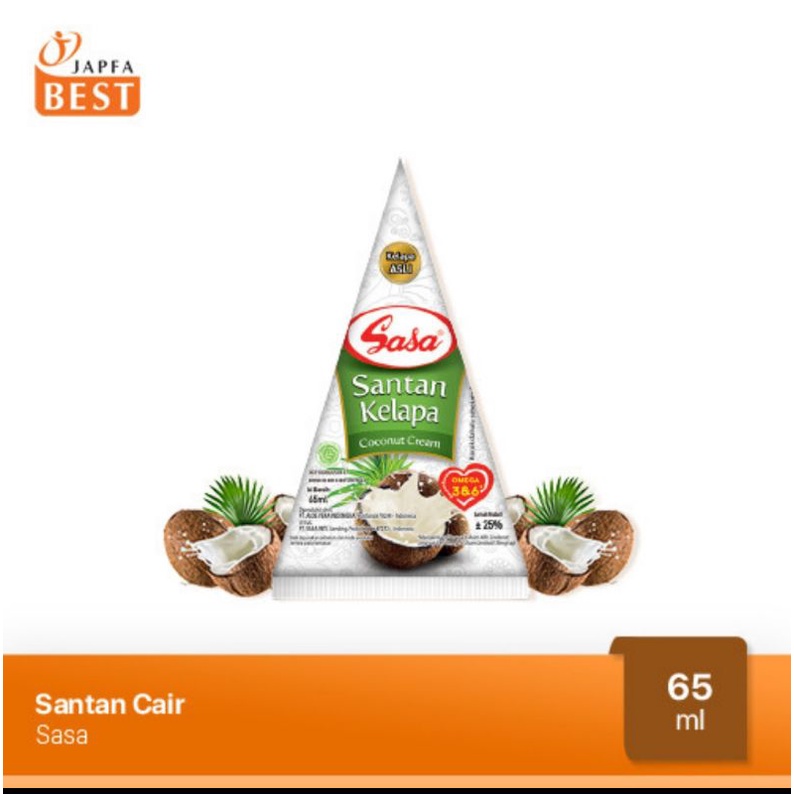 

3 pcs santan sasa 65 ml
