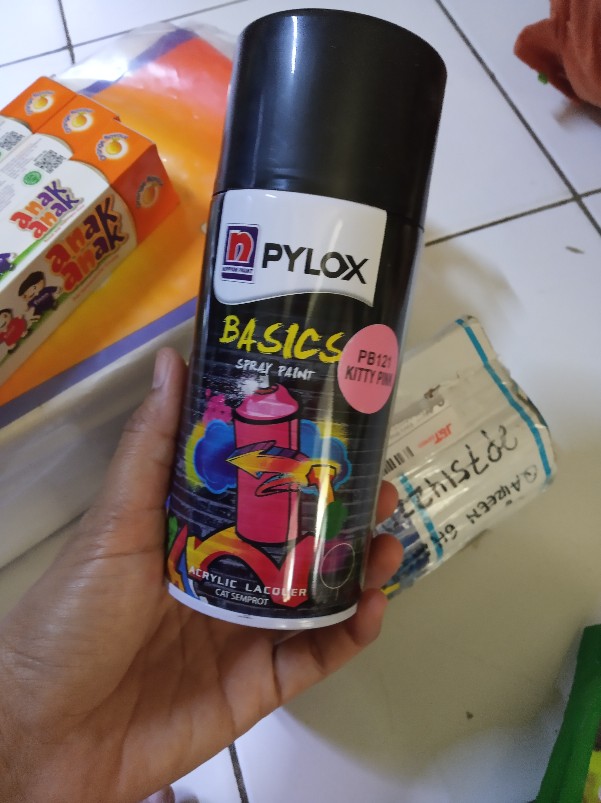 Nippon Cat Pylox Basics 300cc Semprot Spray Pilox Piloks Plastik Besi Motor Mobil
