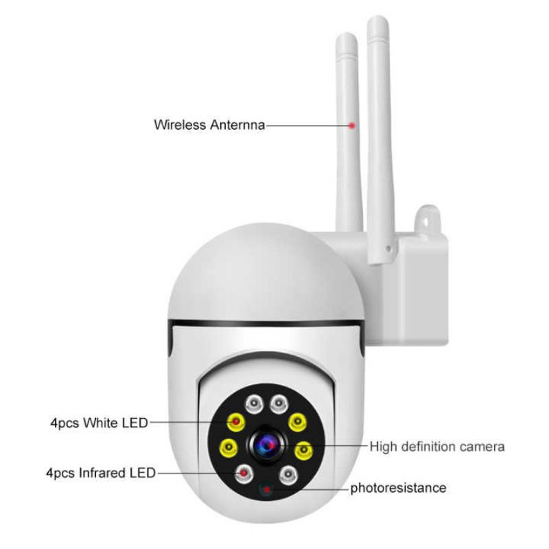 NEW IP CAMERA CCTV V380 HD 8MP FULL HD INDOOR PTZ SPEED DOME WIFI CCTV IP CAMERA V380 PRO