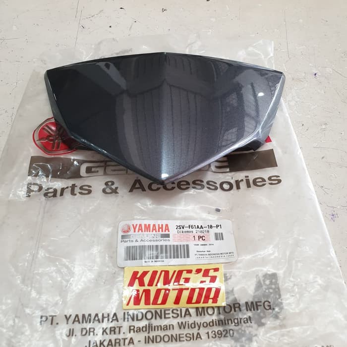 VISOR XEON GT125, GT 125 ABU-ABU GELAP (2SV-P1) ASLI YAMAHA