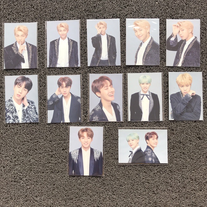 MINI PHOTOCARD MPC WINGS TOUR FINAL JUNGKOOK RM JIN J-HOPE JIMIN SUGA