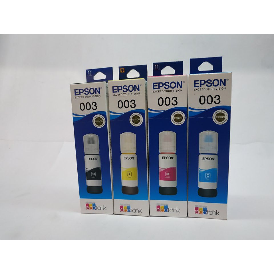 Tinta Original EPSON 003 L1110 L3100 L3101 L3110 L3150 L1210 L3210 L3250New