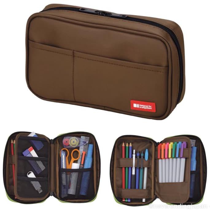 

HOT SALE ***READY STOCK*** Lihitlab Lihit Lab Pen Case A7551 - Cokelat Tua Terjamin