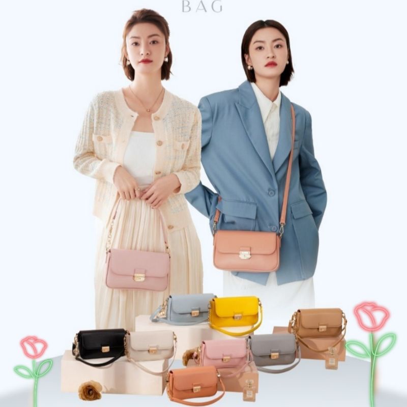 JIMS HONEY OLIVE BAG, TAS SELEMPANG CEWEK