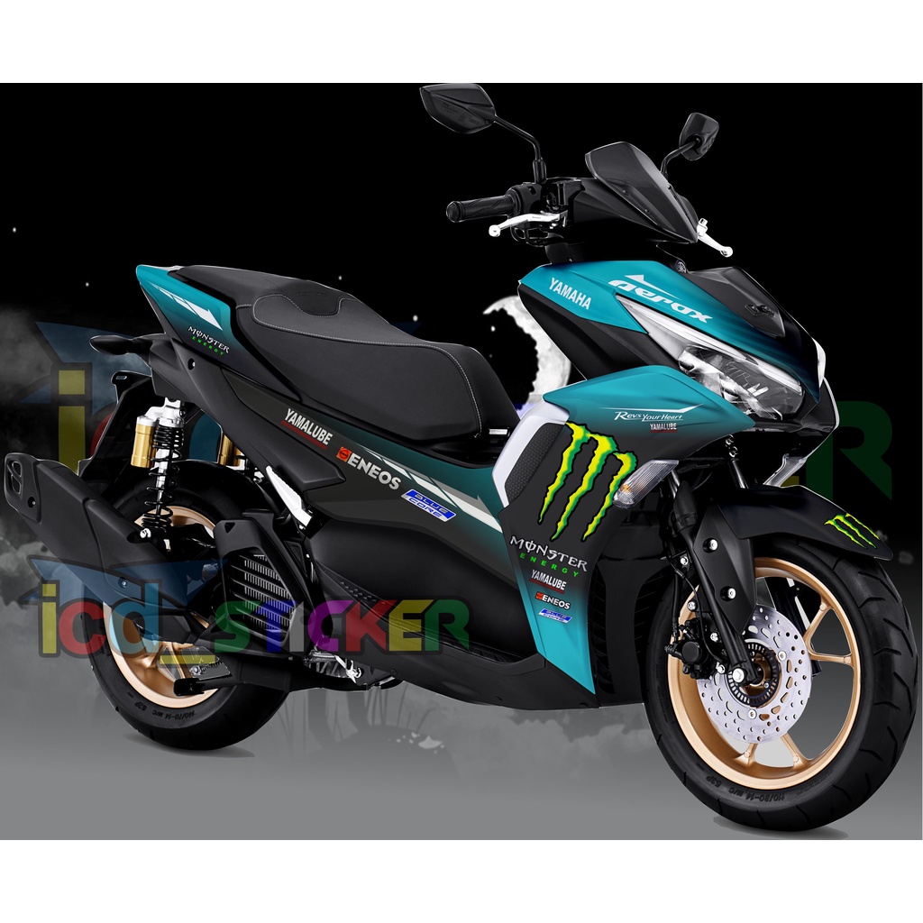 Decal full sticker Aerox monster full custom